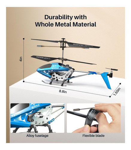 Helicóptero Syma Rc, 24gh Remote Control Helicopter Para De