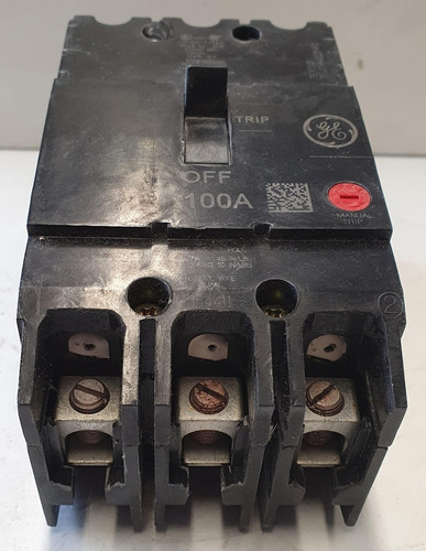 Imagen 4 de 8 de Interruptor Termomagnético General Electric Tey3100