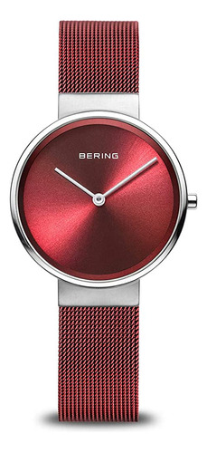 Bering Reloj Analógico Unisex De Cuarzo Con Correa De Acero