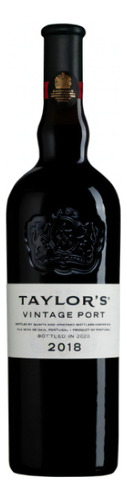 Vinho Do Porto Taylors Vintage 2018 Tinto 750 Ml