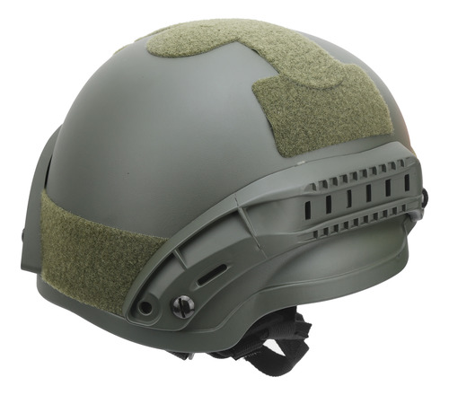 Casco Militar Ligero, Verde, Transpirable, Protector De Cabe
