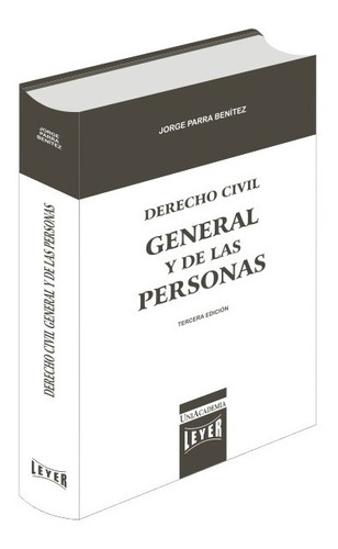 Derecho Civil General Y De Las Personas- Ed. 3/2019