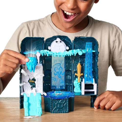 Treasure X Skull Island Frost Tower Playset 41730 Moose Orig Color Azul/cobre