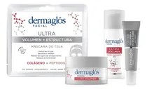 Comprar Dermaglós Rutina Completa Ultra Volumen De Cuidado Facial Momento De Aplicación Día Tipo De Piel Seca