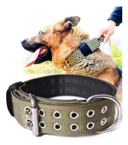 Collar De Perro Para Perros Grandes - 2 Collares Tácticos An