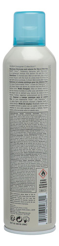 Bloqueadores Uv Hairspray Rusk Thickening Extrahold De 300 M