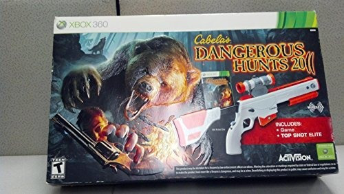 Cabela's Dangerous Hunts 2011 Con Top Shot Elite -xbox 360