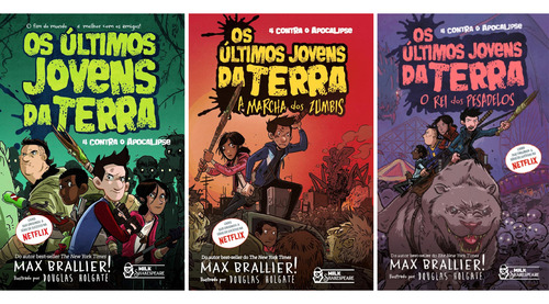 Kit Os Últimos Jovens Da Terra - Volumes 1, 2 E 3