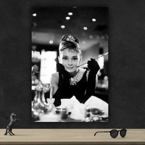 Poster Audrey Hepburn Tipo Cartelera Breakfast At Tiffany's