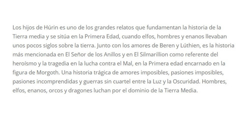 Los Hijos De Húrin - J.r.r. Tolkien / Minotauro + Sorpresa