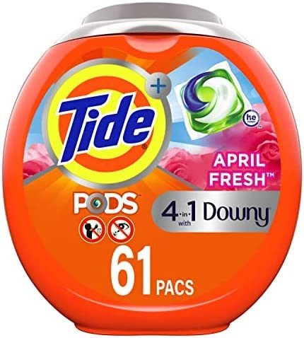 Tide Pods Plus Downy 4 En 1 He Turbo Detergente Para Ropa En