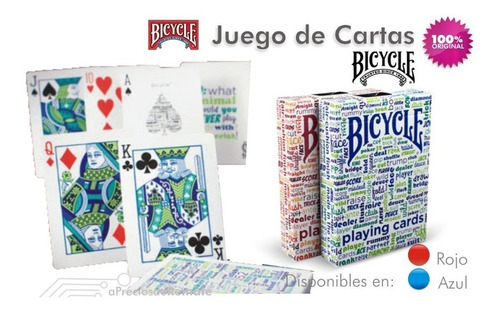 Imagen 5 de 6 de ¡ Cartas Bicycle Table Tab Baraja Poker Black Jack Mazo !!