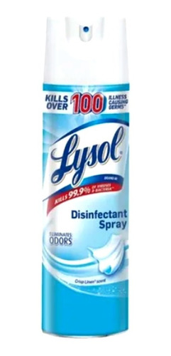 Lysol Desinfectante En Spray Elimina Virus Bacterias 500 Ml
