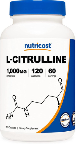 Nutricost L-citrulline 1000 Mg