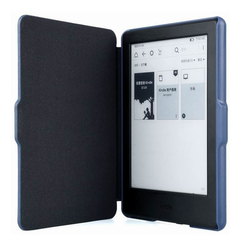 Funda Magnetica Protector Case Kindle 8 Gen Colores Color Azul Oscuro