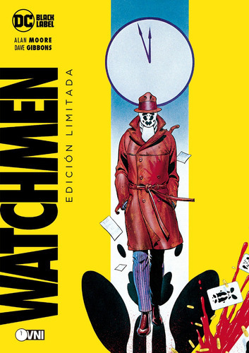Watchmen Edicion Limitada De Alan Moore Serie Black Label Editorial Ovni Press Tapa Dura en Español