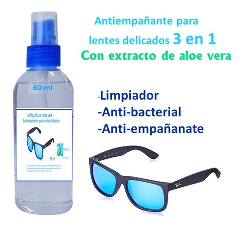 Antiempañante Para Gafas Con Filtro Delicado. 