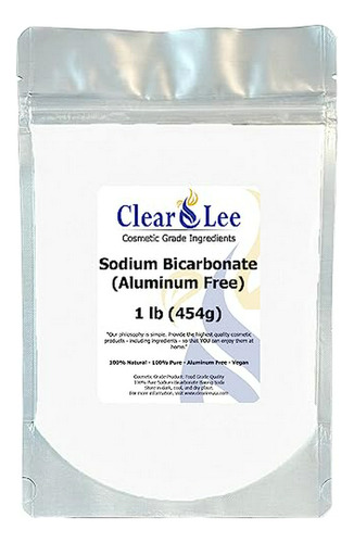 Bicarbonato De Sodio Cosmético - Libre De Aluminio - 100% Pu