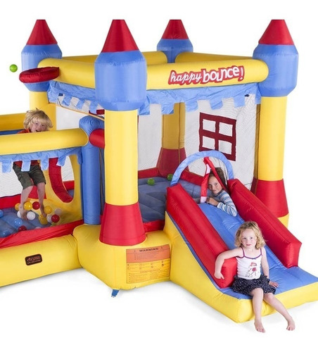 Juego Inflable Happy Bounce Castillo Super