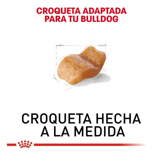 Imagen 3 de 6 de Royal Canin Bulldog Adulto 13.61 Kg Nuevo Original Sellado