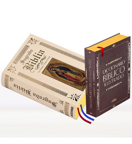 Sagrada Biblia Ilustrada + Diccionario Bíblico Ilustrado