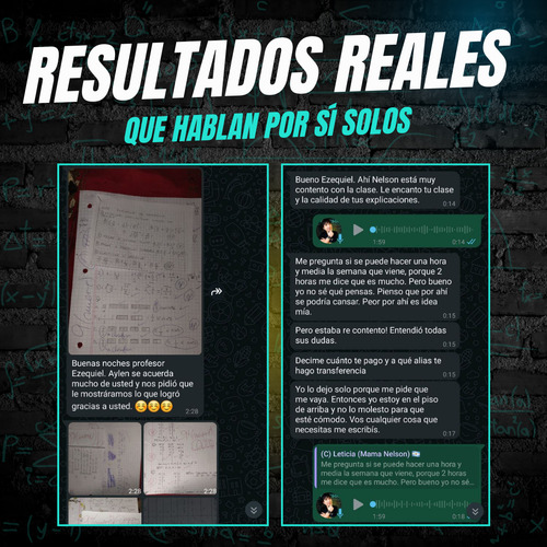 Profesor Particular Matemáticas Online Secundario Cbc Utn
