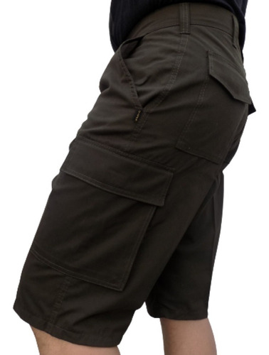 Bermudas Cargo Vs Colores Reforzadas Talles Especiales 52/58