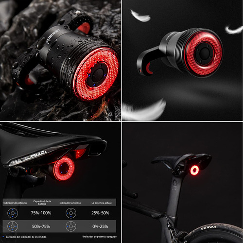 Luz trasera para bicicleta Kye Q5