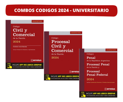 Codigo Civil Y Comercial + Procesal + Penal Y Proc. - Pocket
