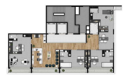 Imagem 8 de 9 de Sala Comercial Para Venda, Moema, São Paulo - Sa2732. - Sa2732-inc