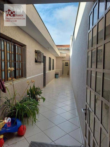 Imagem 1 de 24 de Casa Com 3 Dormitórios À Venda, 136 M² Por R$ 670.000,00 - Vila Valparaíso - Santo André/sp - Ca0462