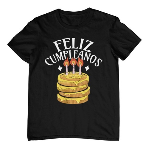 Imagen 2 de 5 de Playera De Cumpleaños - Feliz Cumpleaños - Bitcoin Cake