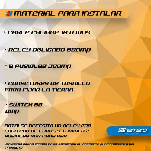 Faro 15 Led Lupa Alta/baja Luz Blanca Unidad 5pul