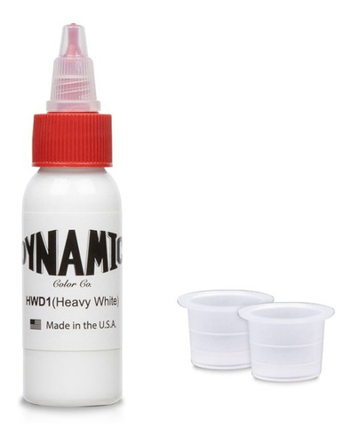 Kit De Tintas Dynamic Triple Black White Heavy White 1oz Cap