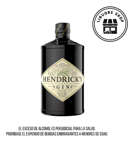 Ginebra Hendricks Gin 750 Ml