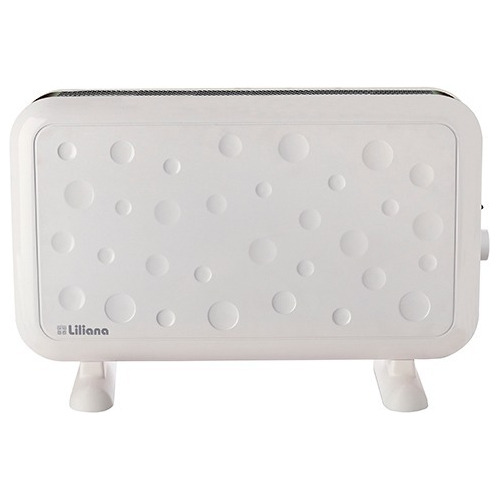 Calefactor eléctrico Liliana CFB17 blanco y negro 220V-240V