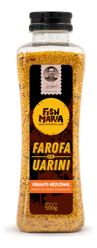 Farofa Artesanal Uarini 500g Fish Maria Do Amazonas