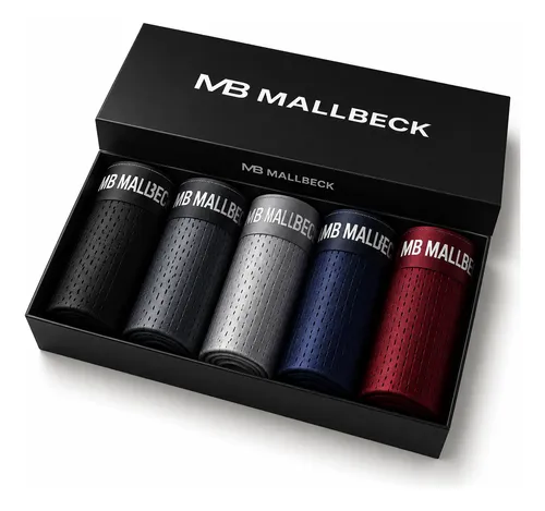 MLB 4191001833 Kit 5 Cuecas Dry Fit Microfibra Premium JM