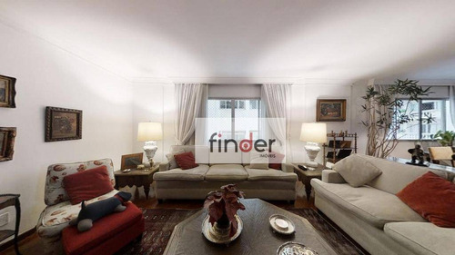 Preço Reduzido! Oportunidade. Apartamento À Venda, 222 M², 4 Dormitórios, 3 Suítes E 6 Vagas. Babilônia Na Alameda Sarutaiá, 173, Jardim Paulista - Ap13237