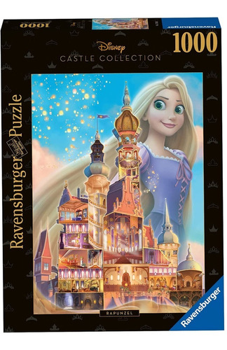 Rompecabezas Disney Castillo Rapunzel 1000 Pz Ravensburger