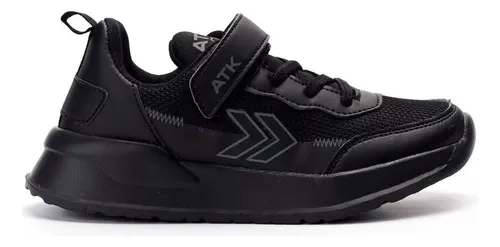 Zapatillas Deportivas Negras Para Niños Neiva Atomik