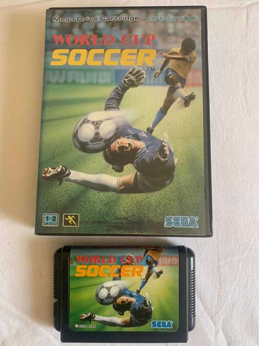 Jogo Mega Drive World Cup Soccer Original Japones