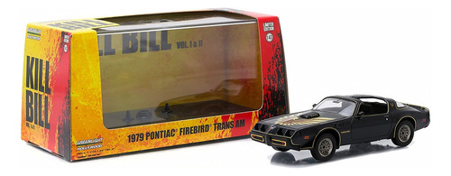 Pontiac Firebird Trans Am 1979 Kill Bill 1:43 Greenlight Color Negro