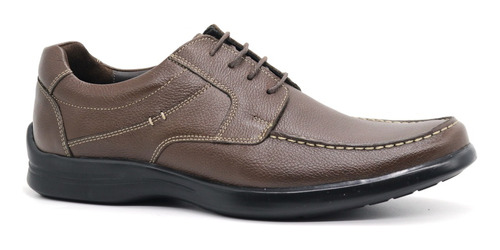 Zapato De Caballero 22.mk-19 Marron Y Negro