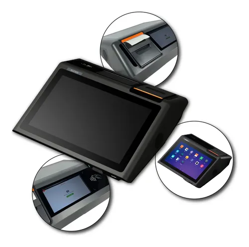 Monitor Pdv Mini Pdv Atendimento Tela Touch Screen Android C/impressora ...