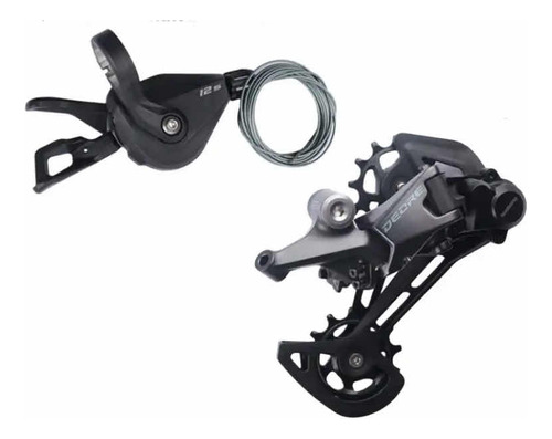 Kit Desviador + Shifter Shimano Deore M6100, 12v, Oferta !!