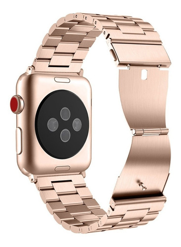 Correa De Eslabones Acero Apple Watch 2020 Serie 6 Se 44mm
