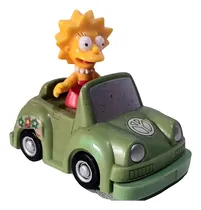 Comprar Lisa En Auto Simpsons Muñeco Juguete Coleccion Burger 2005
