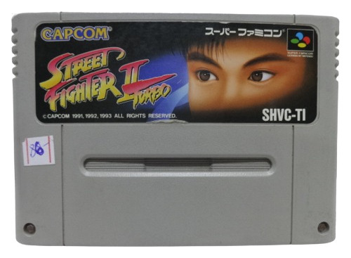 Street Fighter 2 Turbo Original Super Nintendo Famicom Snes