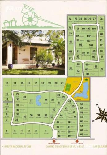 Imagen 3 de 5 de Lote En Venta De 3400m2 - Barrio Privado Chacras De Uribelarrea